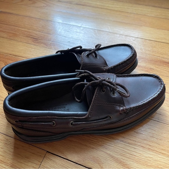 Sebago Dockside Boat Shoes Brown Leather Made in USA Men 8.5M main image 7